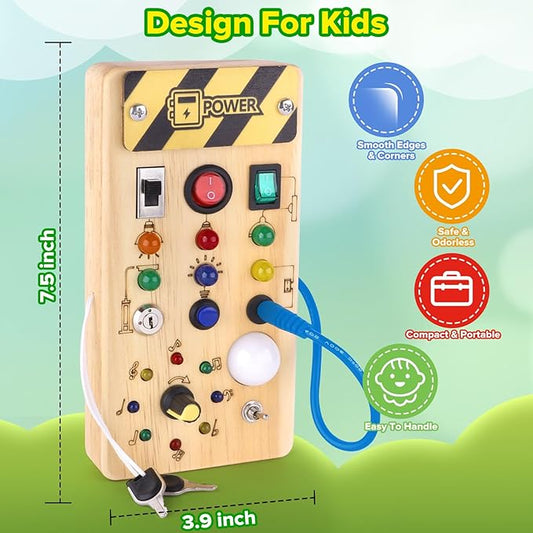 Montessori Switch Board for Toddlers