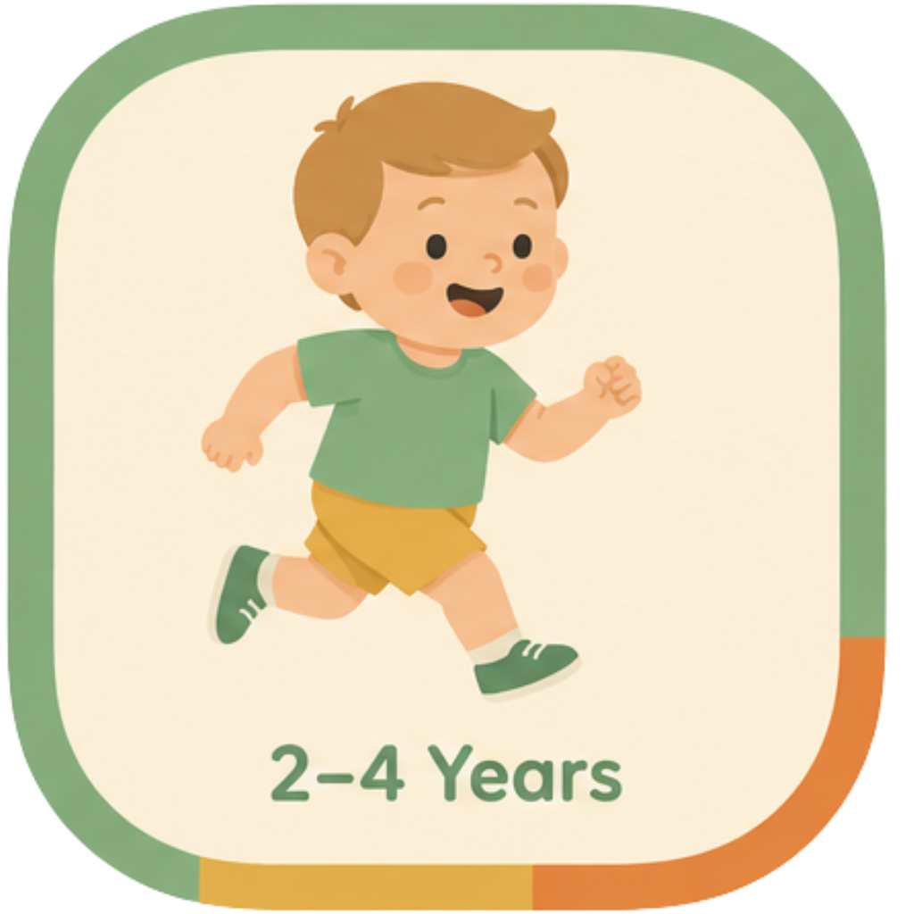 2–4 Years