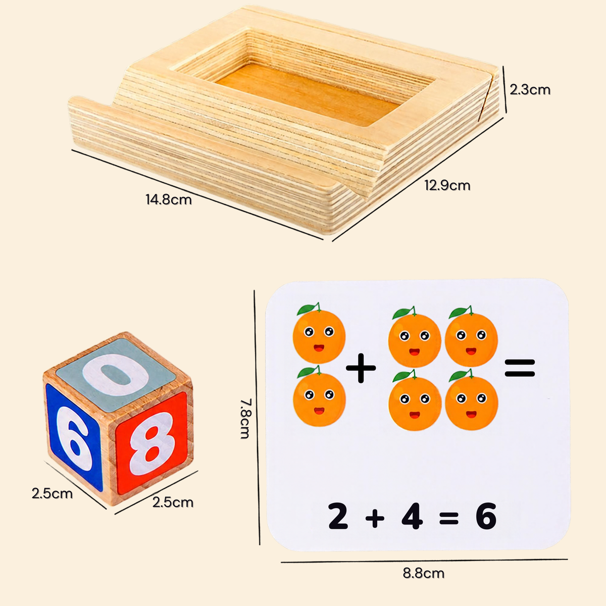 Montessori Letter & Number Learning Toy