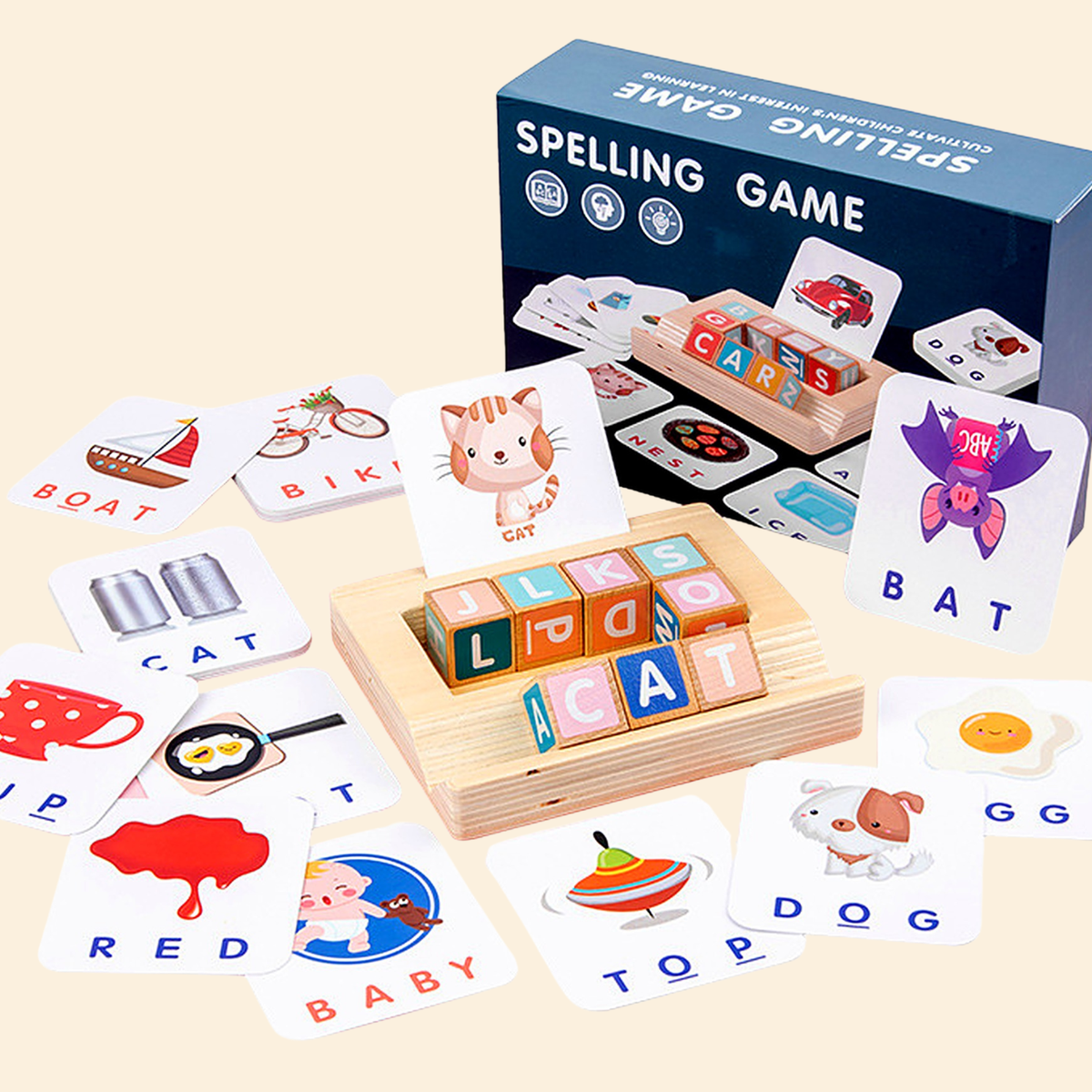 Montessori Letter & Number Learning Toy