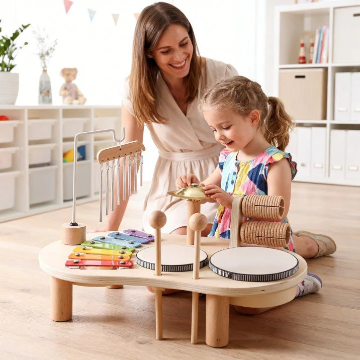 Tumble & Twig Montessori Wooden Music Toy Set
