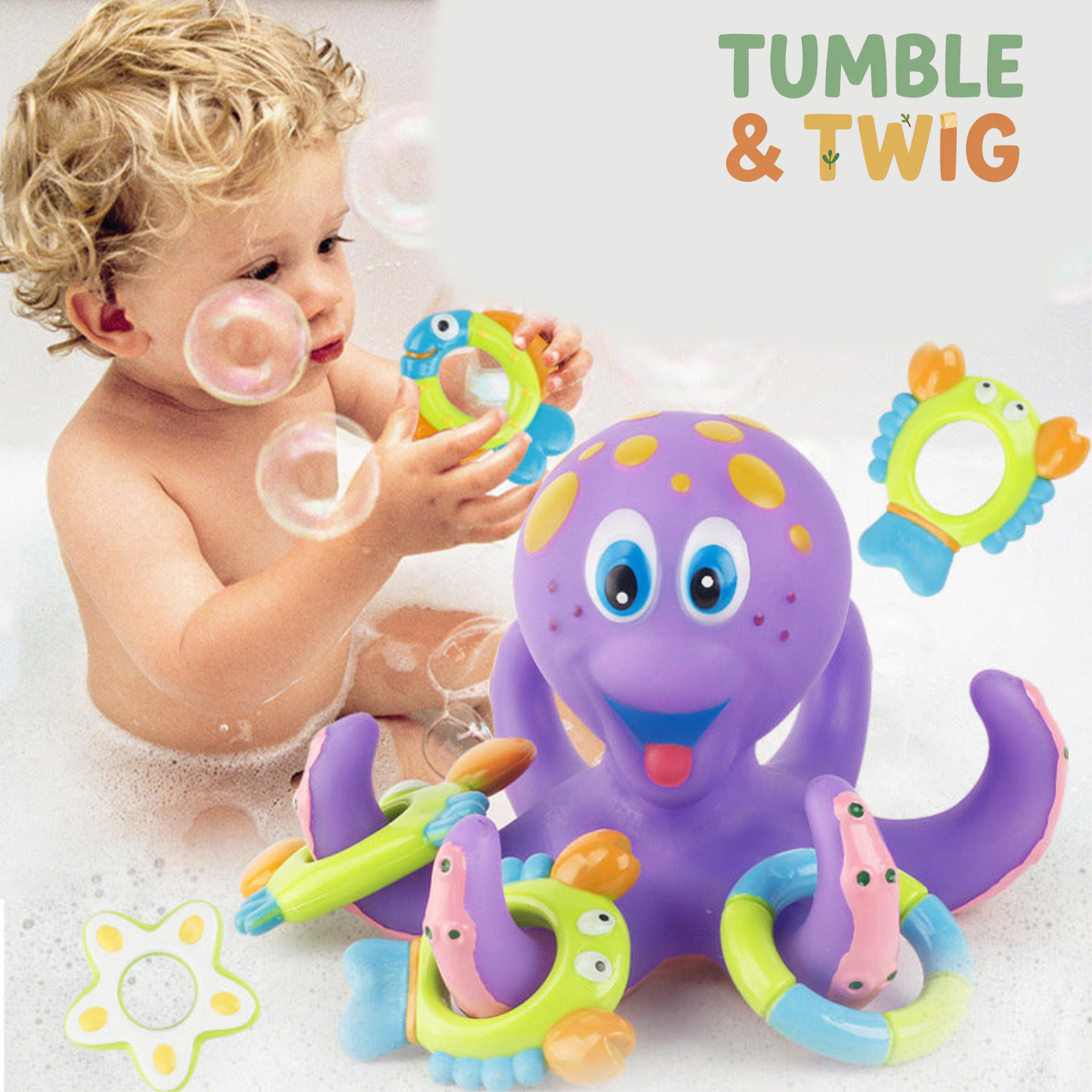 Octopus Bath Toy for Babies