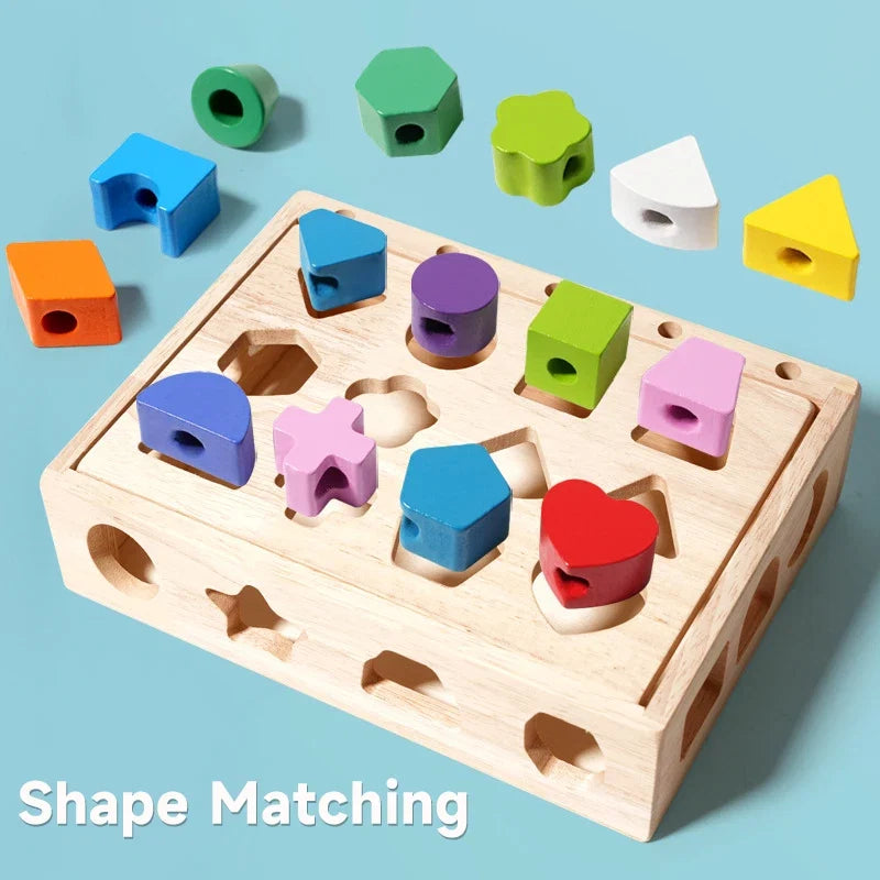 Montessori 5-in-1 Wooden Activity Learning Set