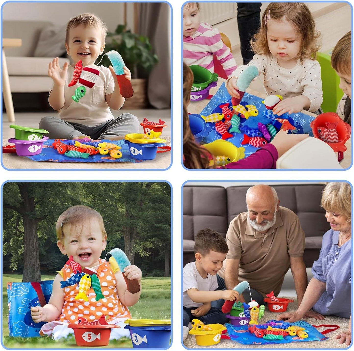 Montessori Fishing Game for Toddlers – Colour & Number Learning Set