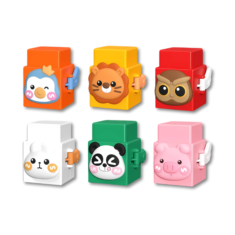 Animyst – Animal Stacking Blocks with Pop-Out Surprises