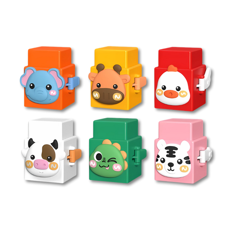 Animyst – Animal Stacking Blocks with Pop-Out Surprises