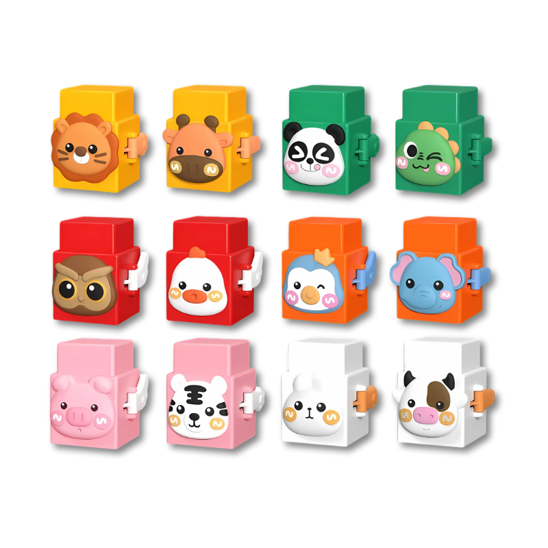 Animyst – Animal Stacking Blocks with Pop-Out Surprises