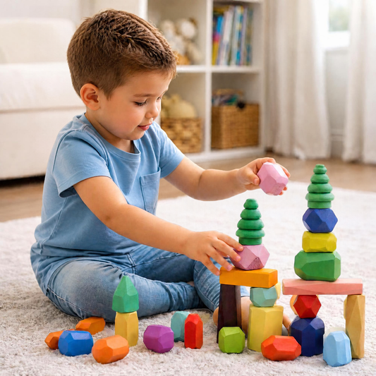 Montessori Balancing Stones