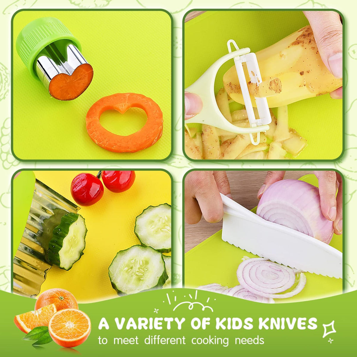 Montessori Kitchen Tools Set for Kids