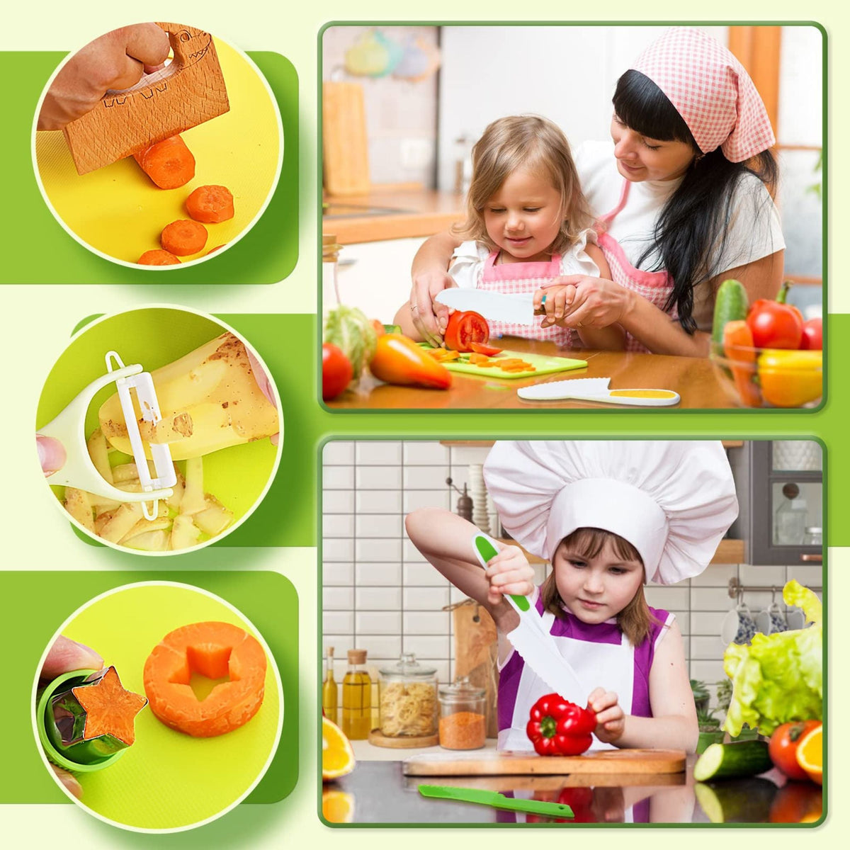 Montessori Kitchen Tools Set for Kids