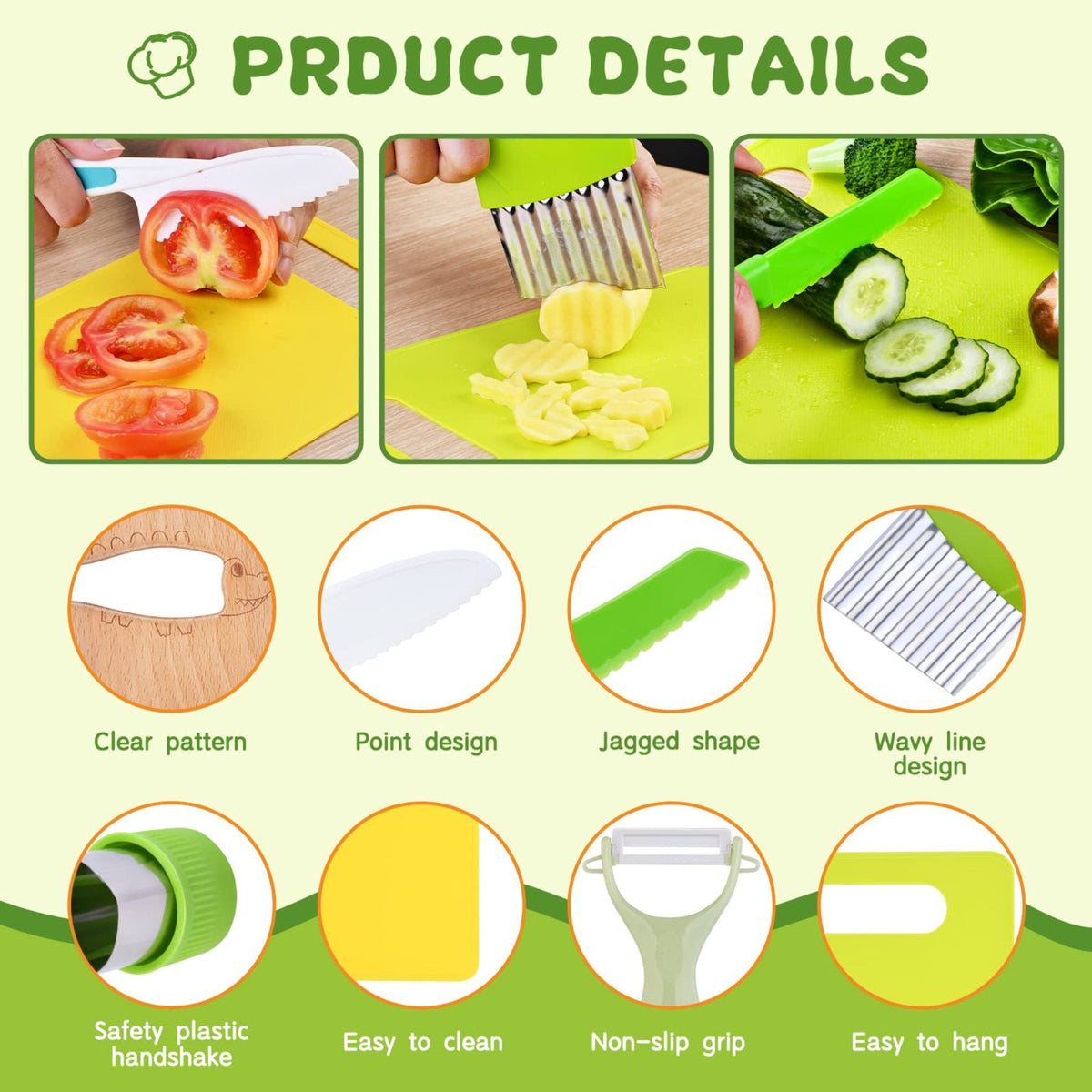 Montessori Kitchen Tools Set for Kids