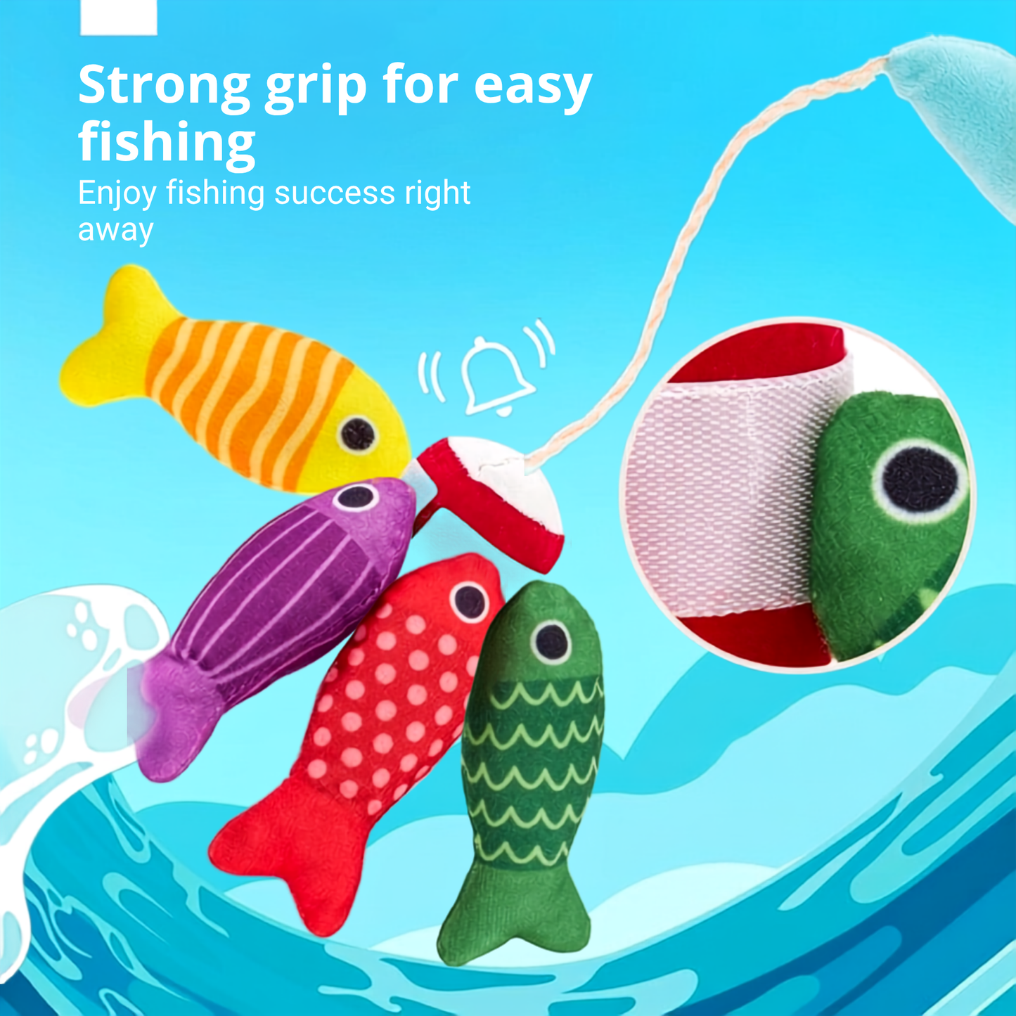Montessori Fishing Game for Toddlers – Colour & Number Learning Set