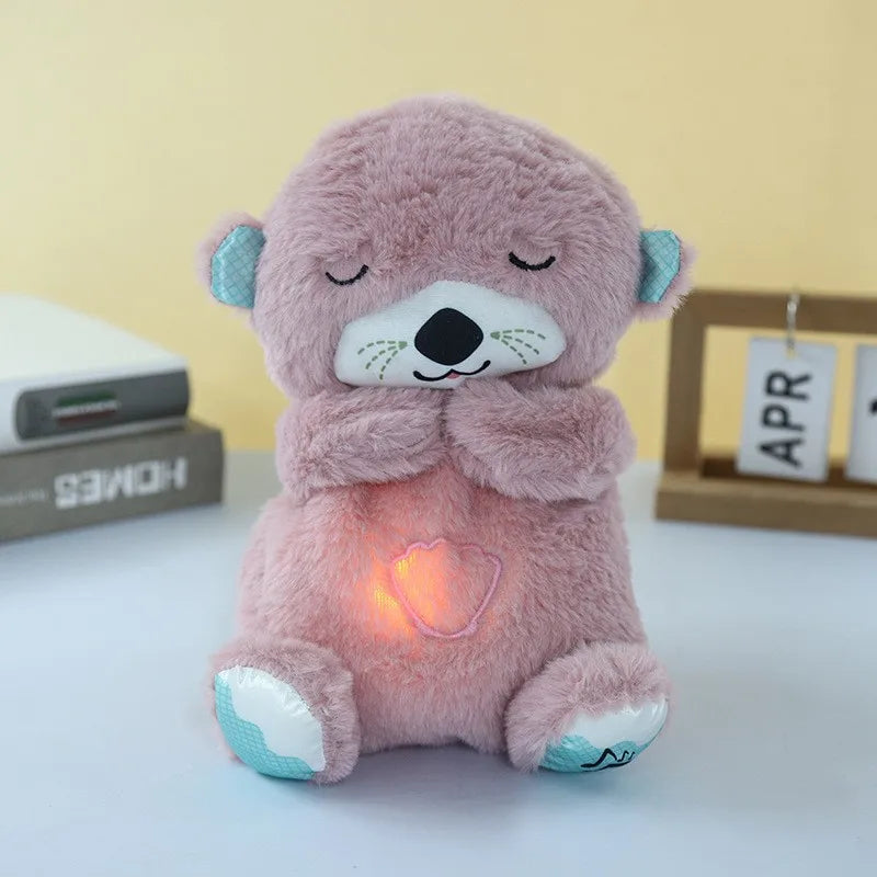 Breathing Otter Plush Toy