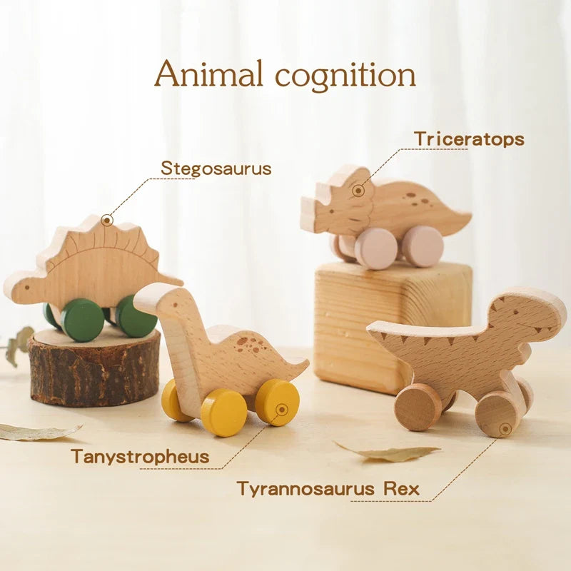 Prehistoric Pals – Wooden Toy Dinosaurs