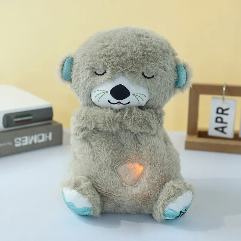 Breathing Otter Plush Toy