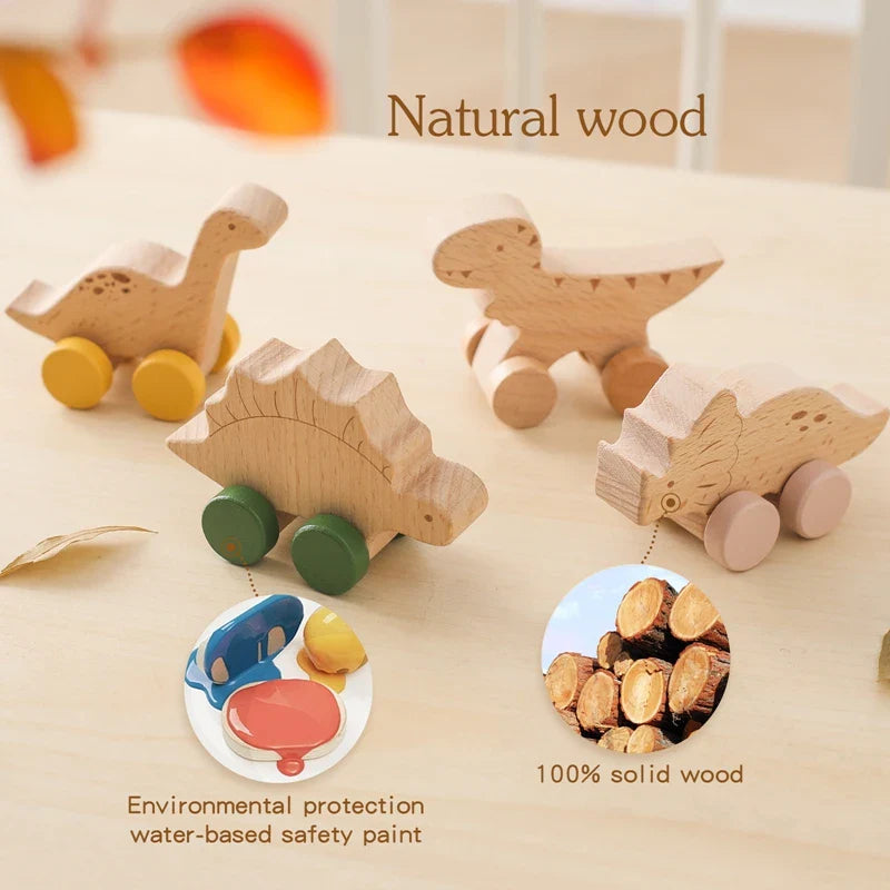 Prehistoric Pals – Wooden Toy Dinosaurs