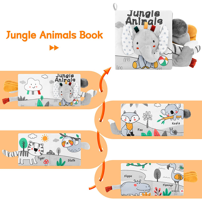 Sensory Baby Books (Soft Fabric)