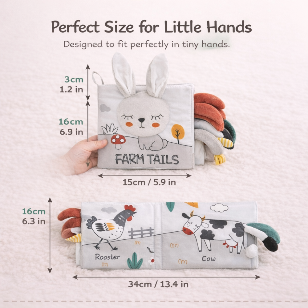 Sensory Baby Books (Soft Fabric)