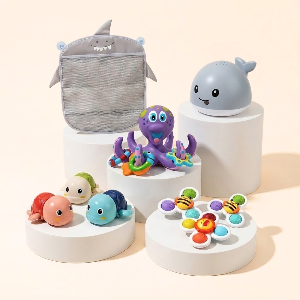 Mega Bath Toy Bundle for Toddlers (Best Value)
