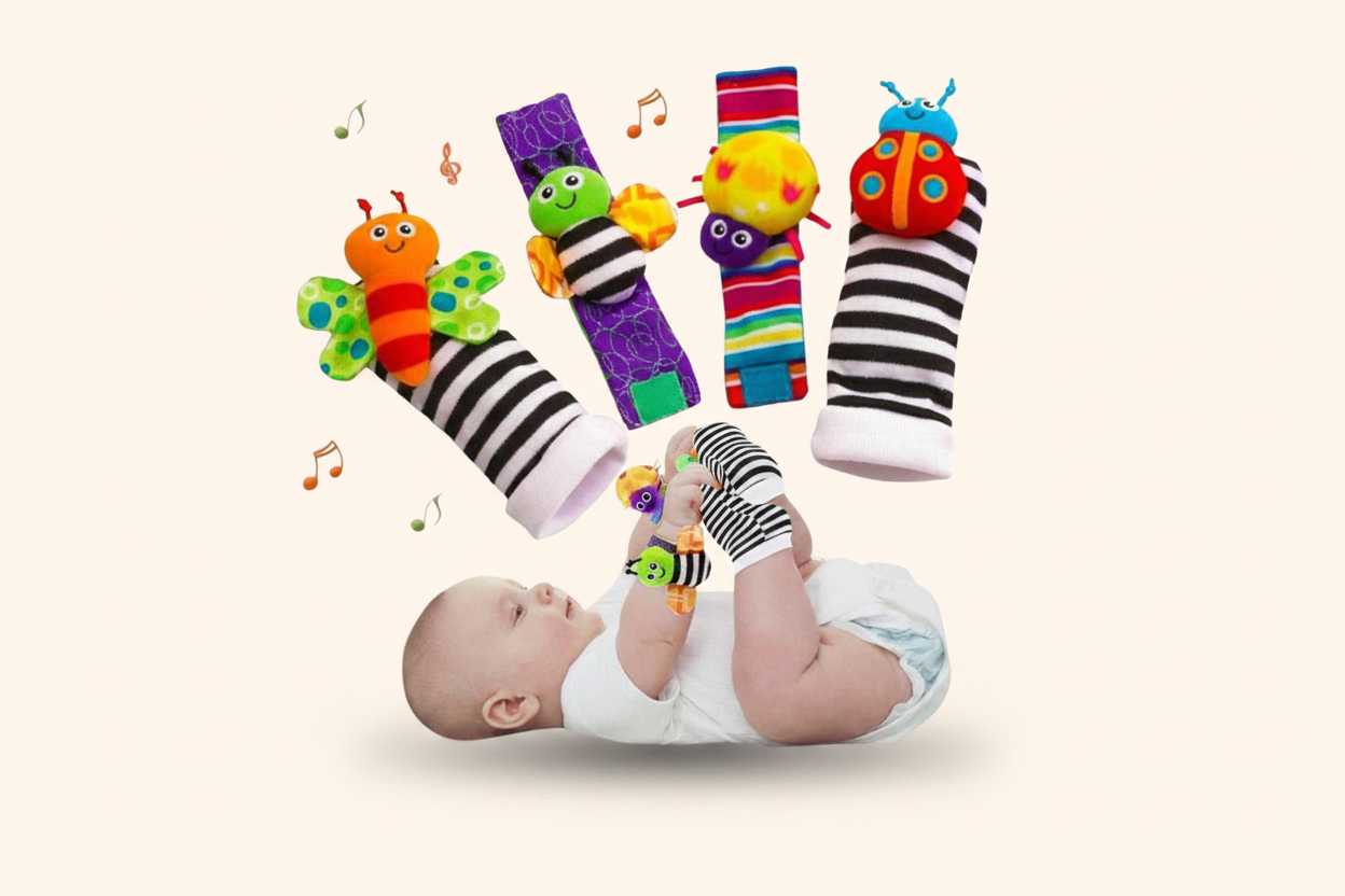Baby Teething Toy Bundle (5 Piece Gift Set)