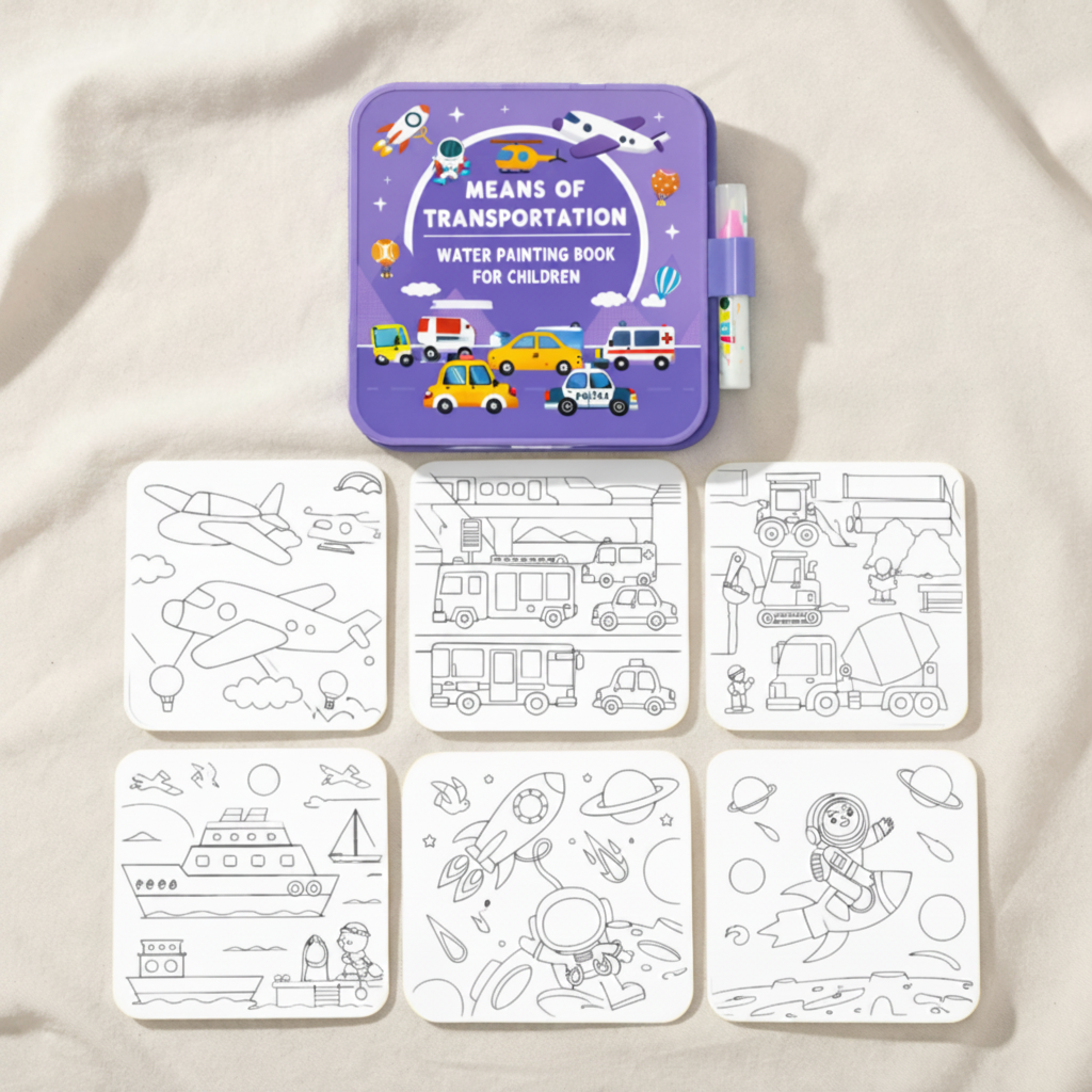 Magic Water Coloring Book for Toddlers