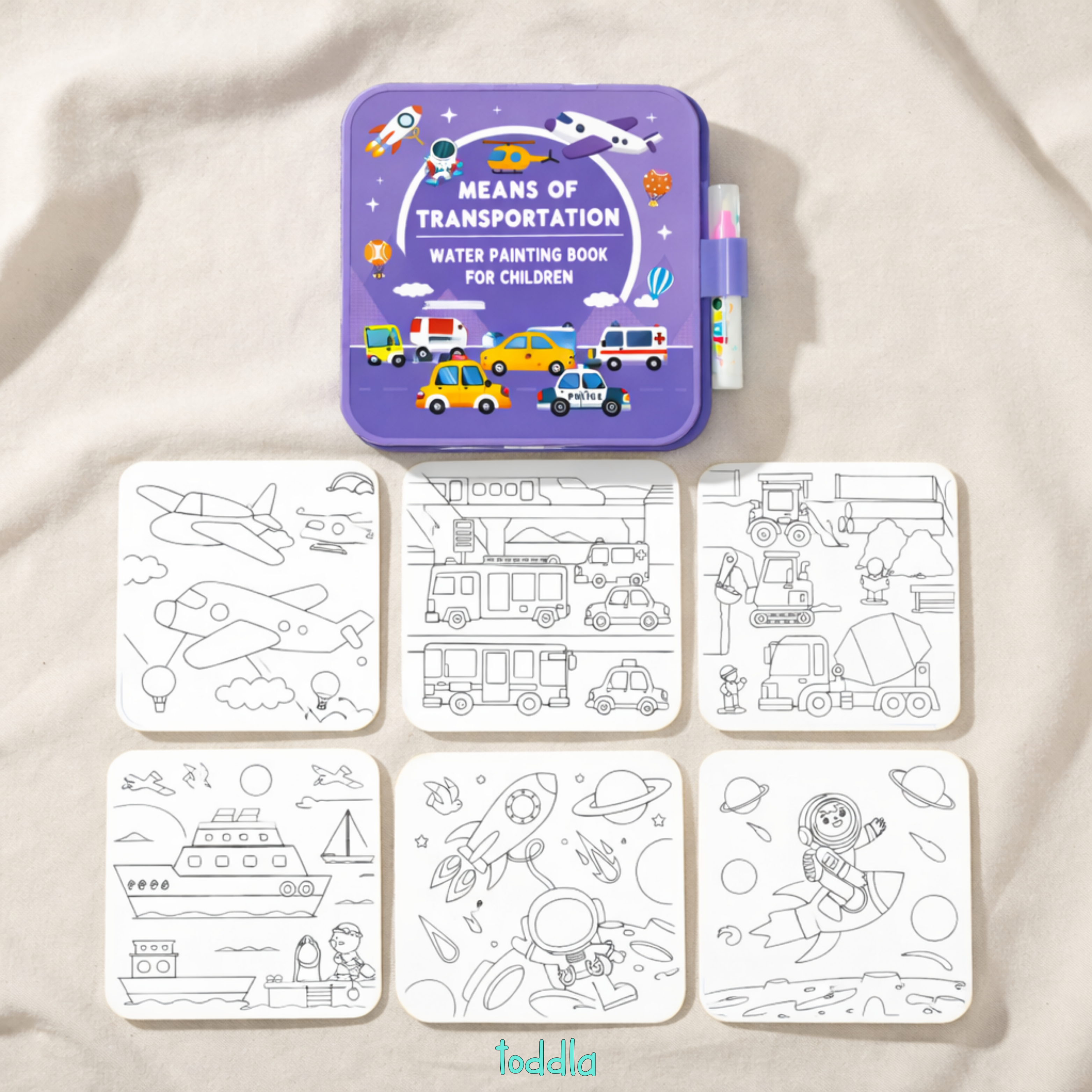 Tumble & Twig Magic Water Coloring Book