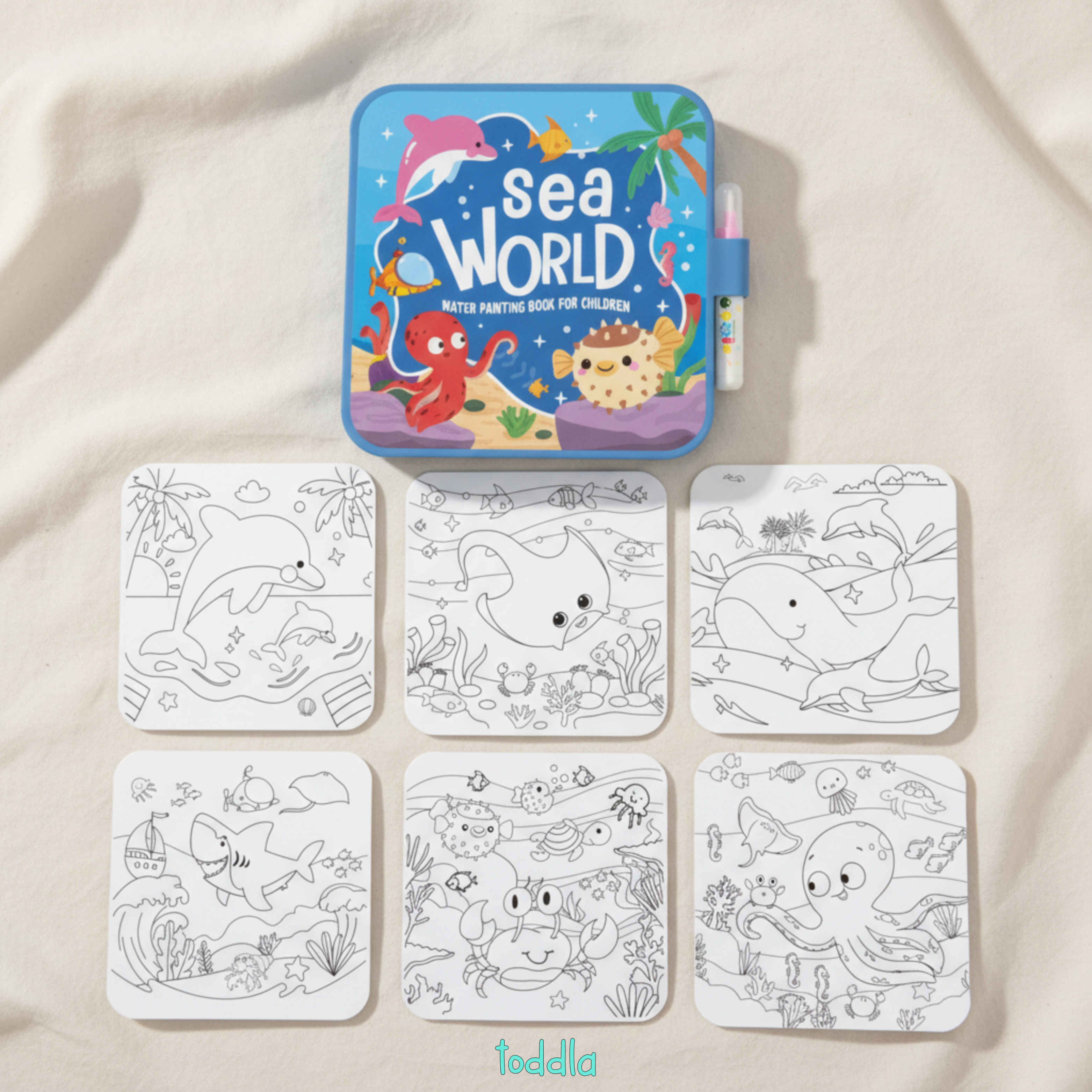 Tumble & Twig Magic Water Coloring Book