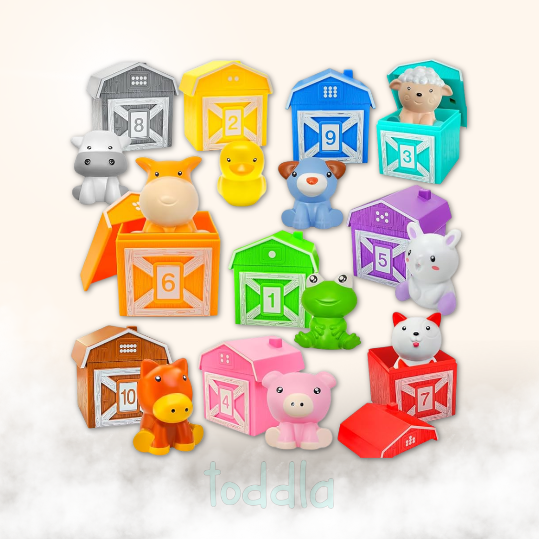 Tumble & Twig Montessori Farm Animal Set (20pcs)