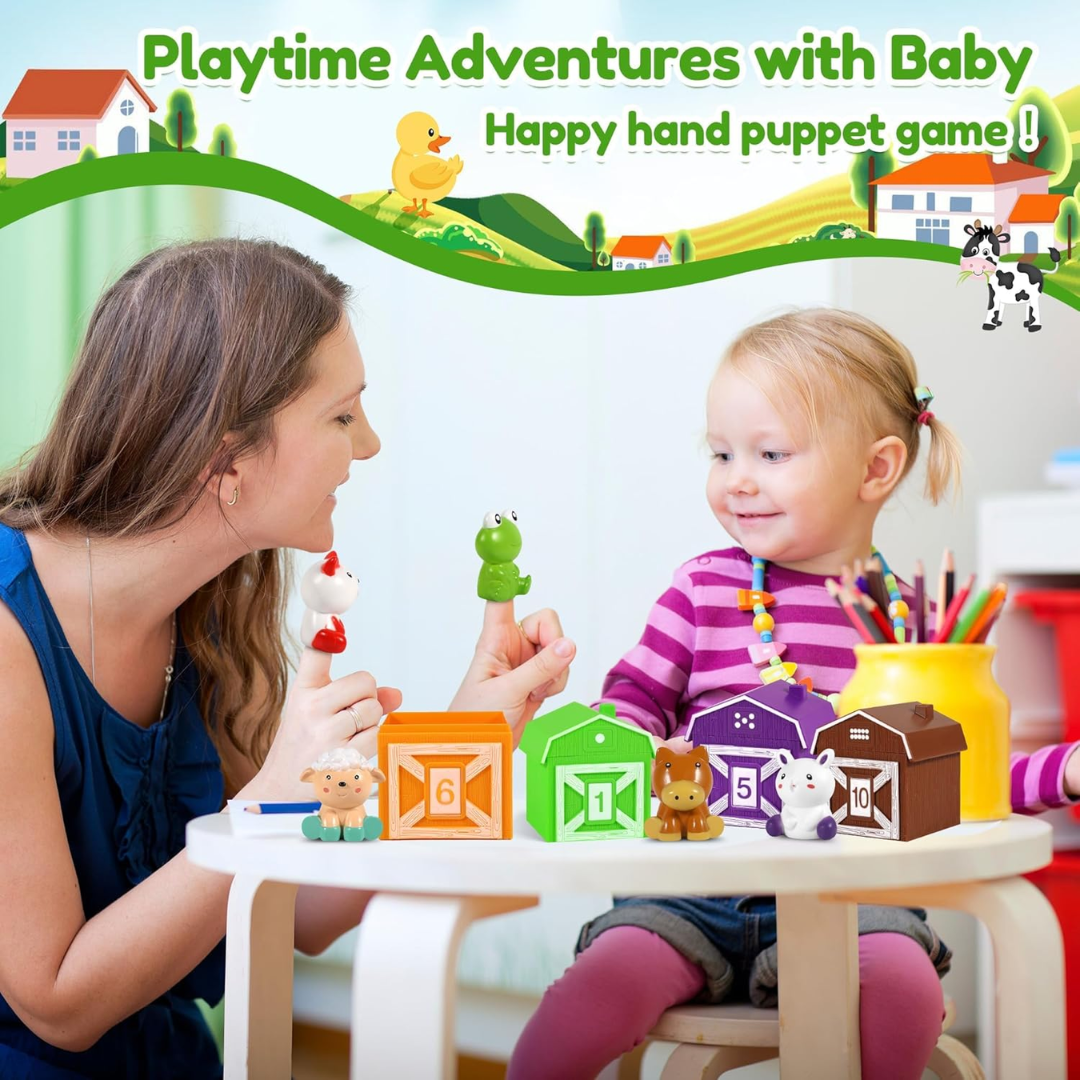 Montessori Farm Animal Set (20 Pieces)