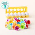 Tumble & Twig Montessori Geometric Eggs