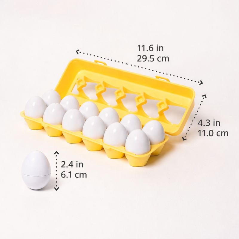 Montessori Geometric Eggs Shape Sorting Toy