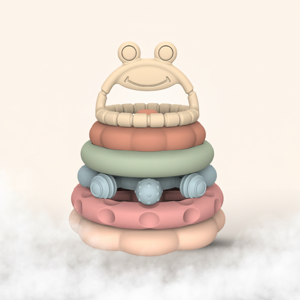 Montessori Stacking Teething Toy