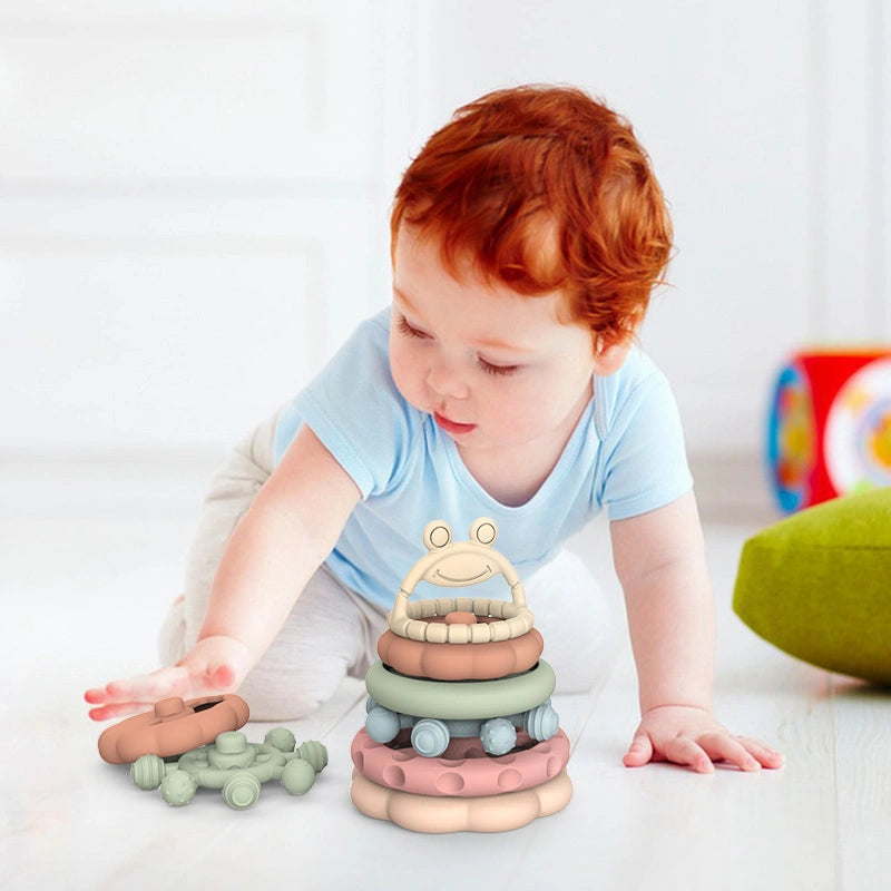 Tumble & Twig Montessori Stacking Teething Toy