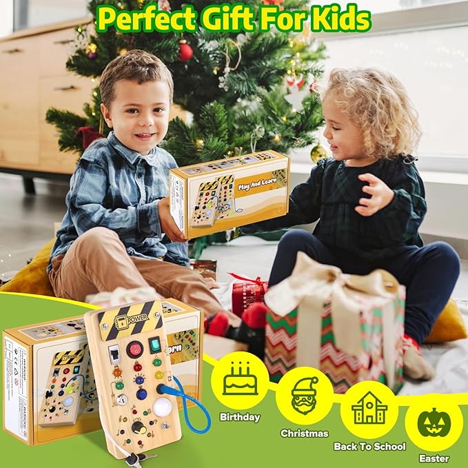Montessori Switch Board for Toddlers