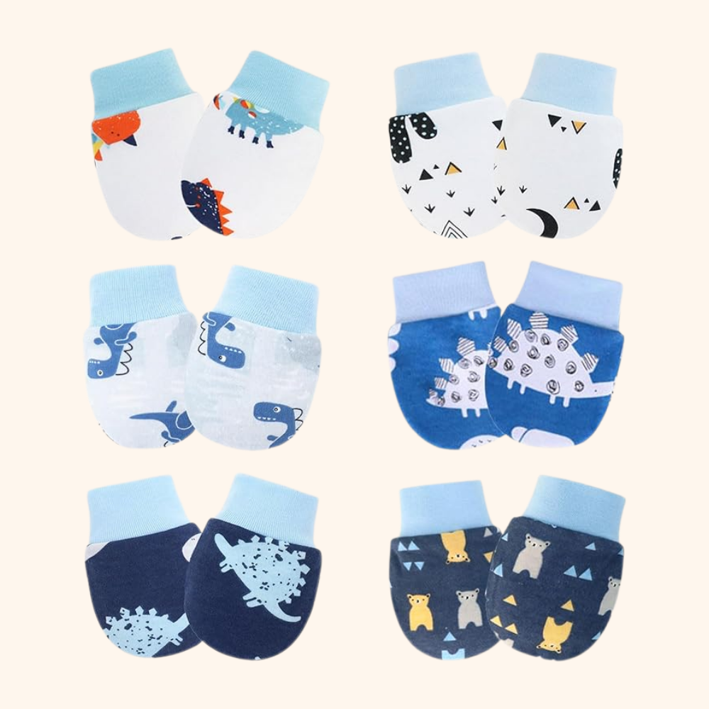 No Scratch Baby Mittens (6 Pack)