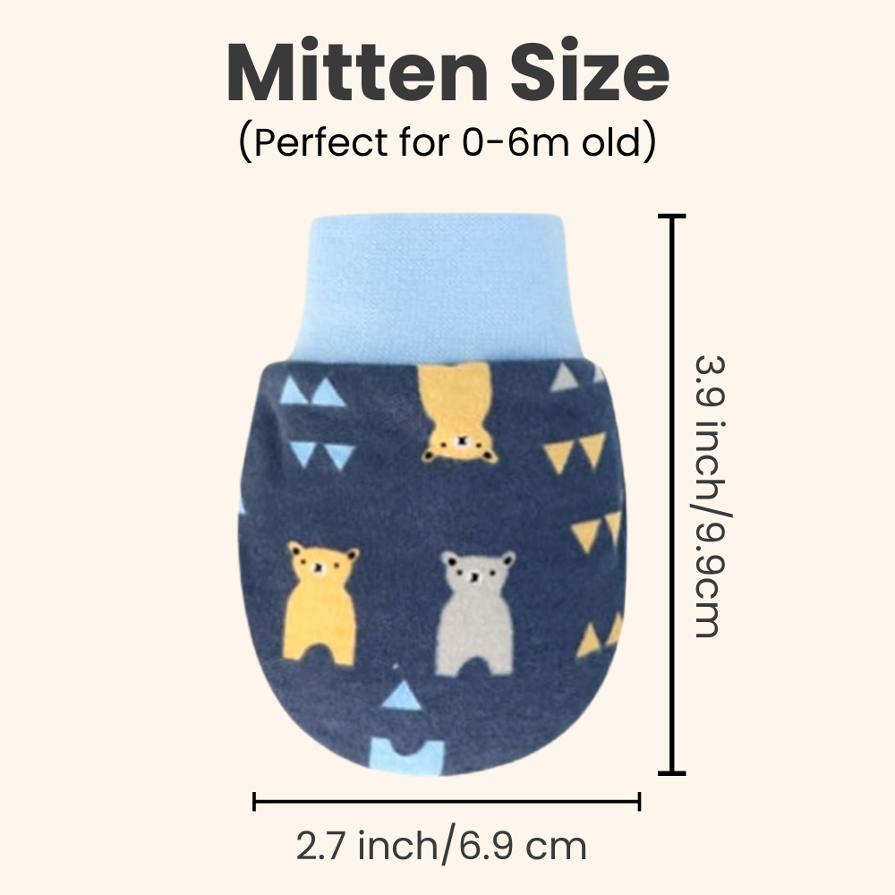 No Scratch Baby Mittens (6 Pack)