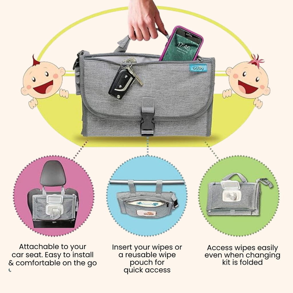Tumble & Twig Portable Diaper Changing Pad