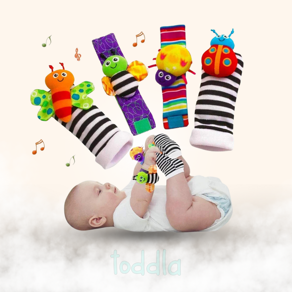 Tumble & Twig Rattle Toy Socks
