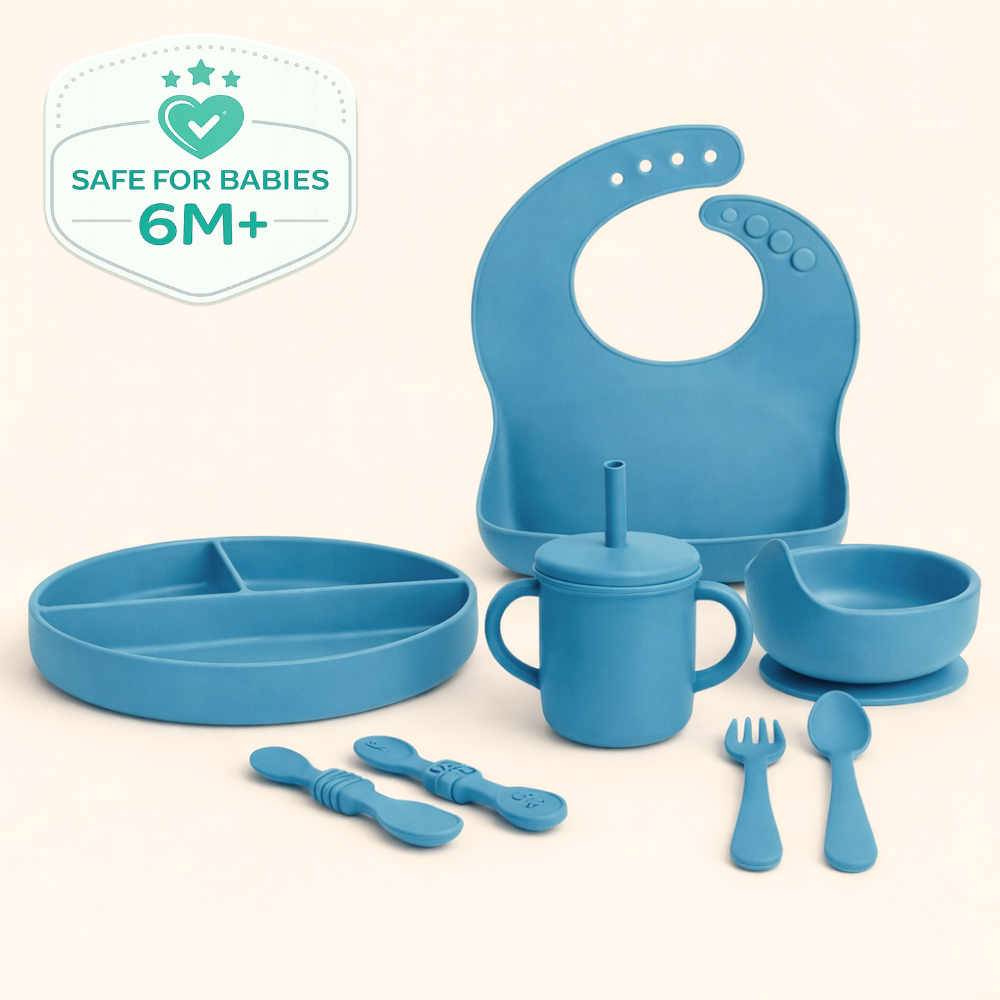 Silicone Baby Feeding Set for Baby Led Weaning