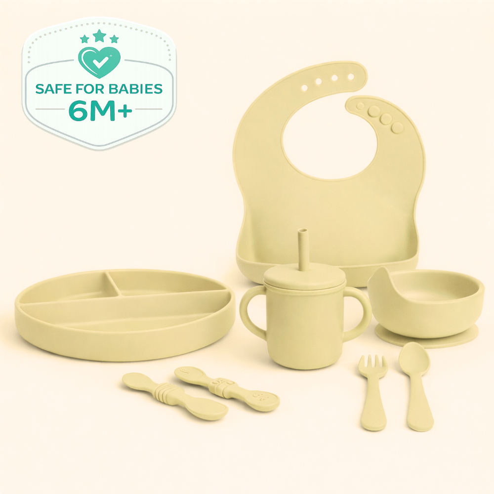 Silicone Baby Feeding Set for Baby Led Weaning