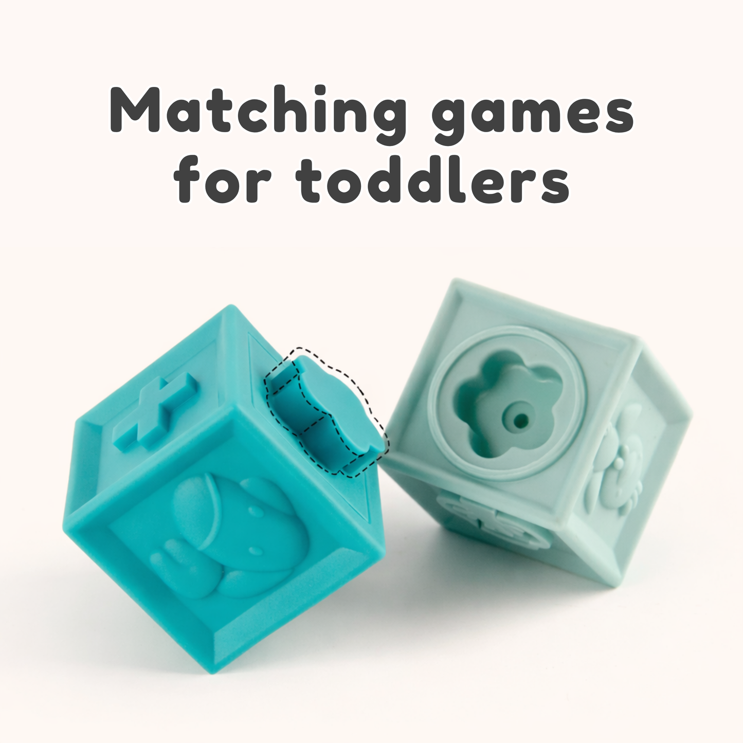 Soft Silicone Building Blocks for Babies