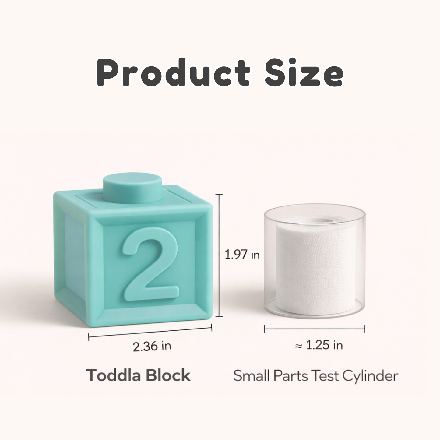 Soft Silicone Building Blocks for Babies