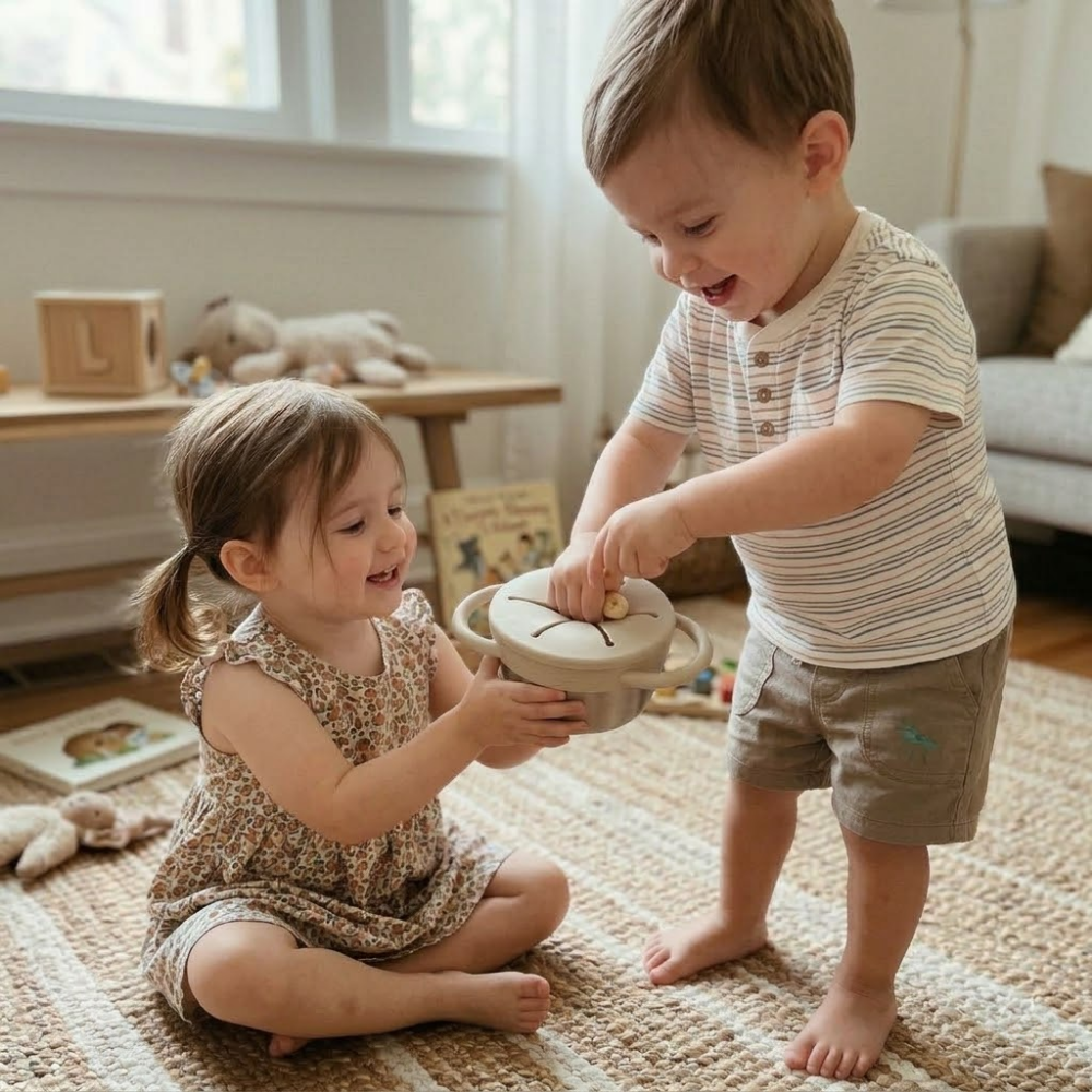 Spill-Proof Snack Cups for Toddlers