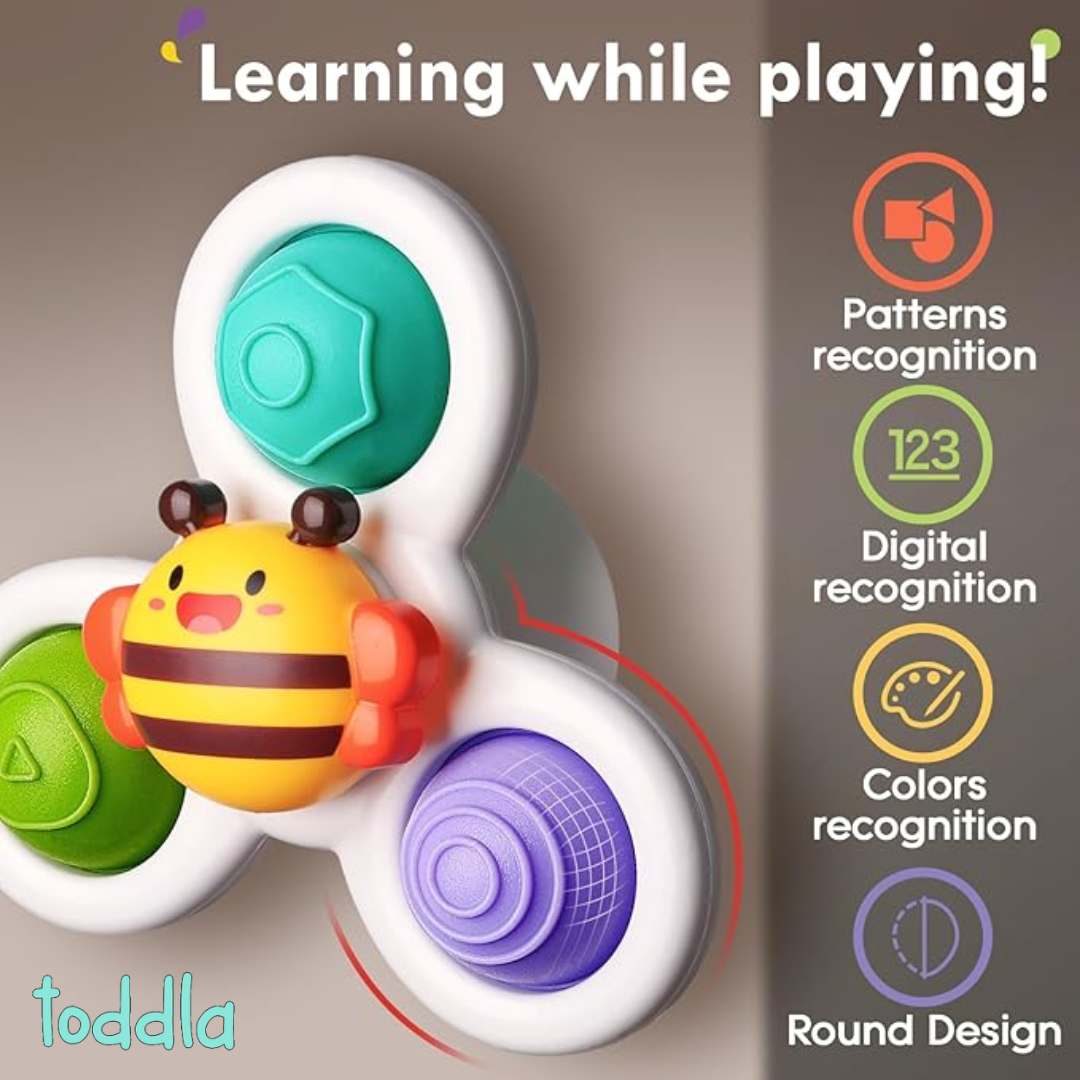Tumble & Twig Suction Fidget Spinner (3 Pack)