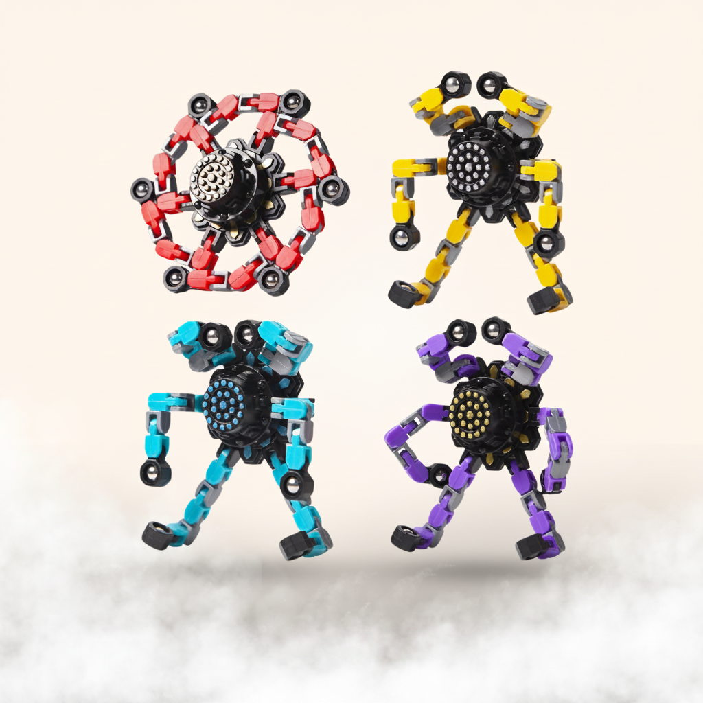 Transformer Fidget Spinners (4 Pack)