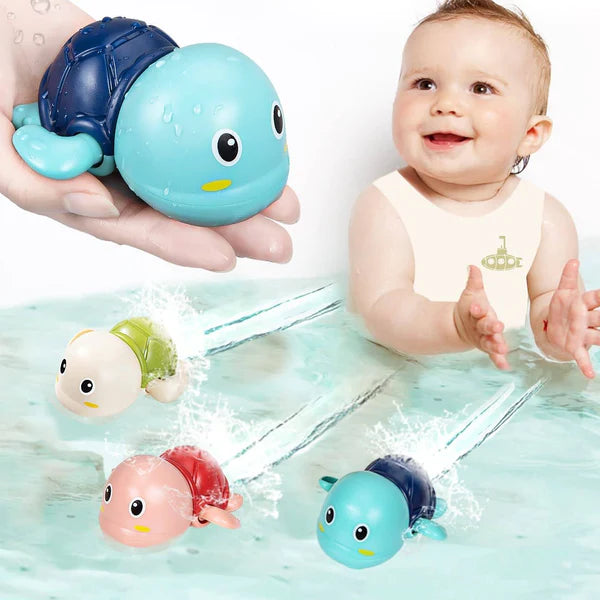 Turtle Bath Toys for Toddlers (3 Pack)