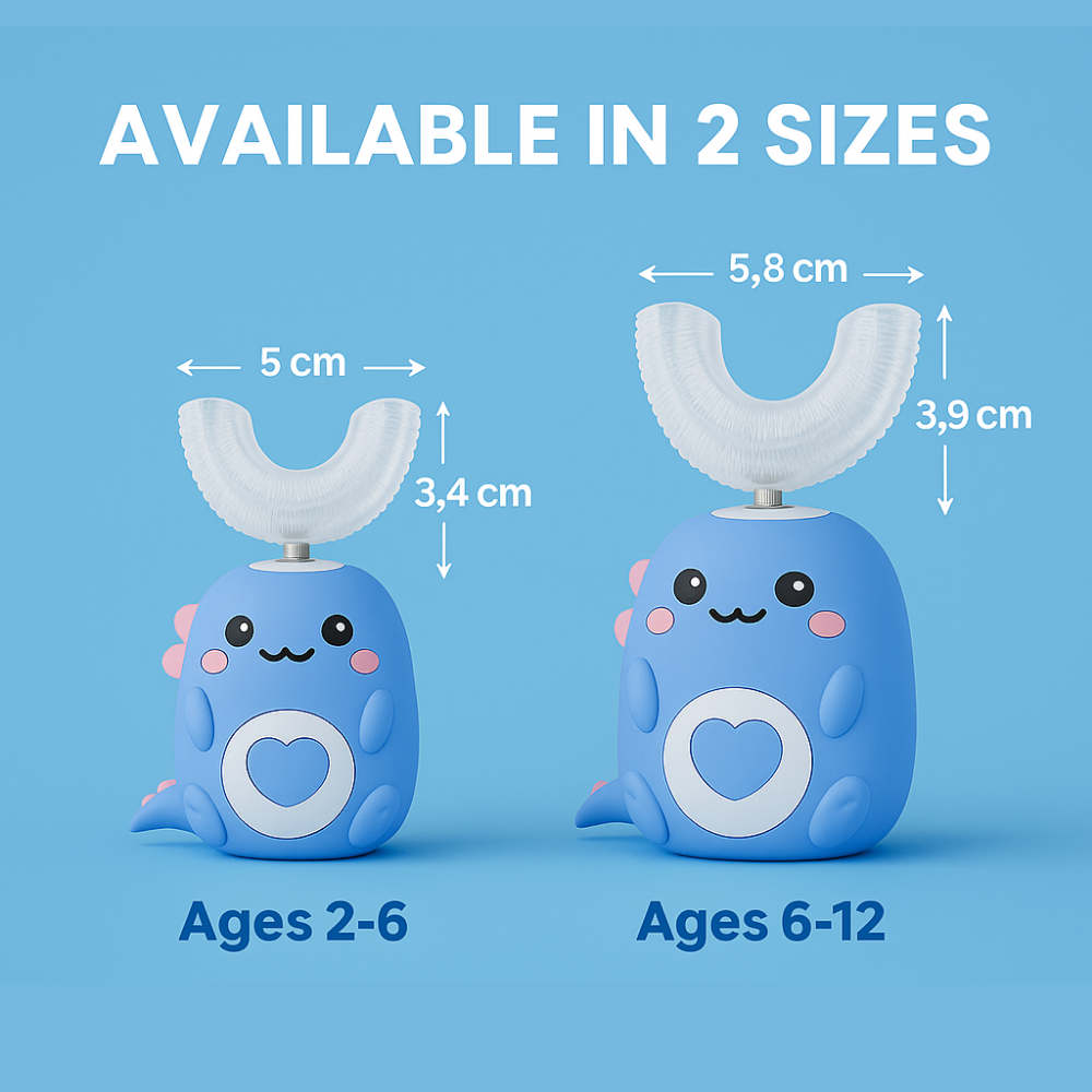 Kids U-Shaped Electric Toothbrush (360 Ultrasonic)