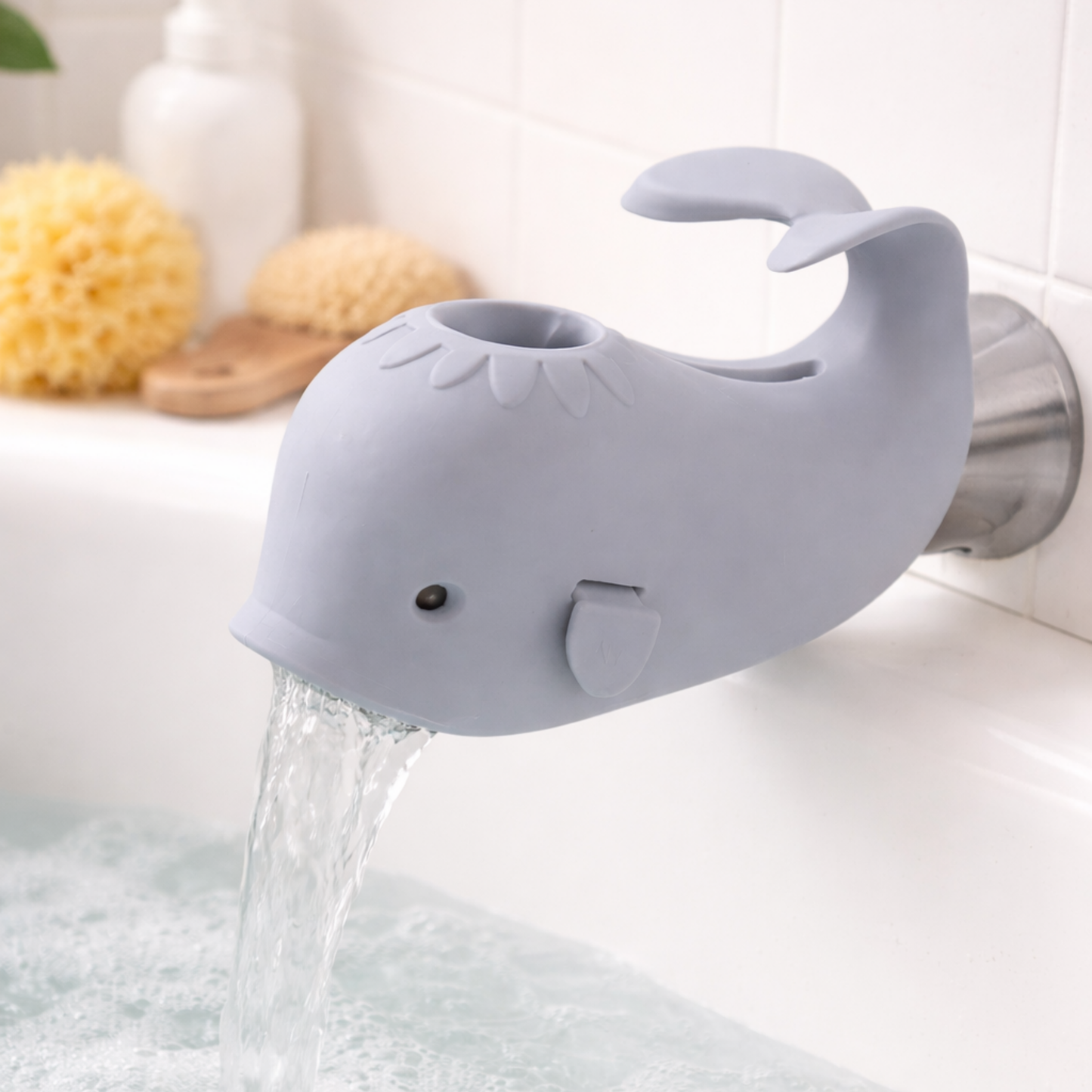 Whale Bathtub Spout Cover for Babies