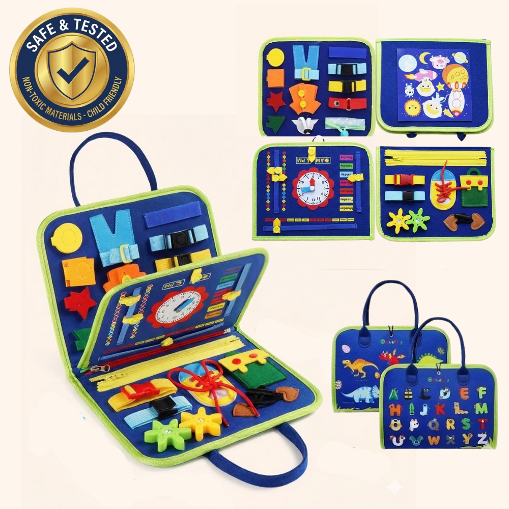 Travel Toy Bundle for Toddlers (Screen-Free)