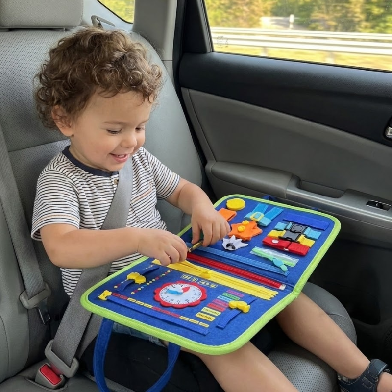 Travel Toy Bundle for Toddlers (Screen-Free)